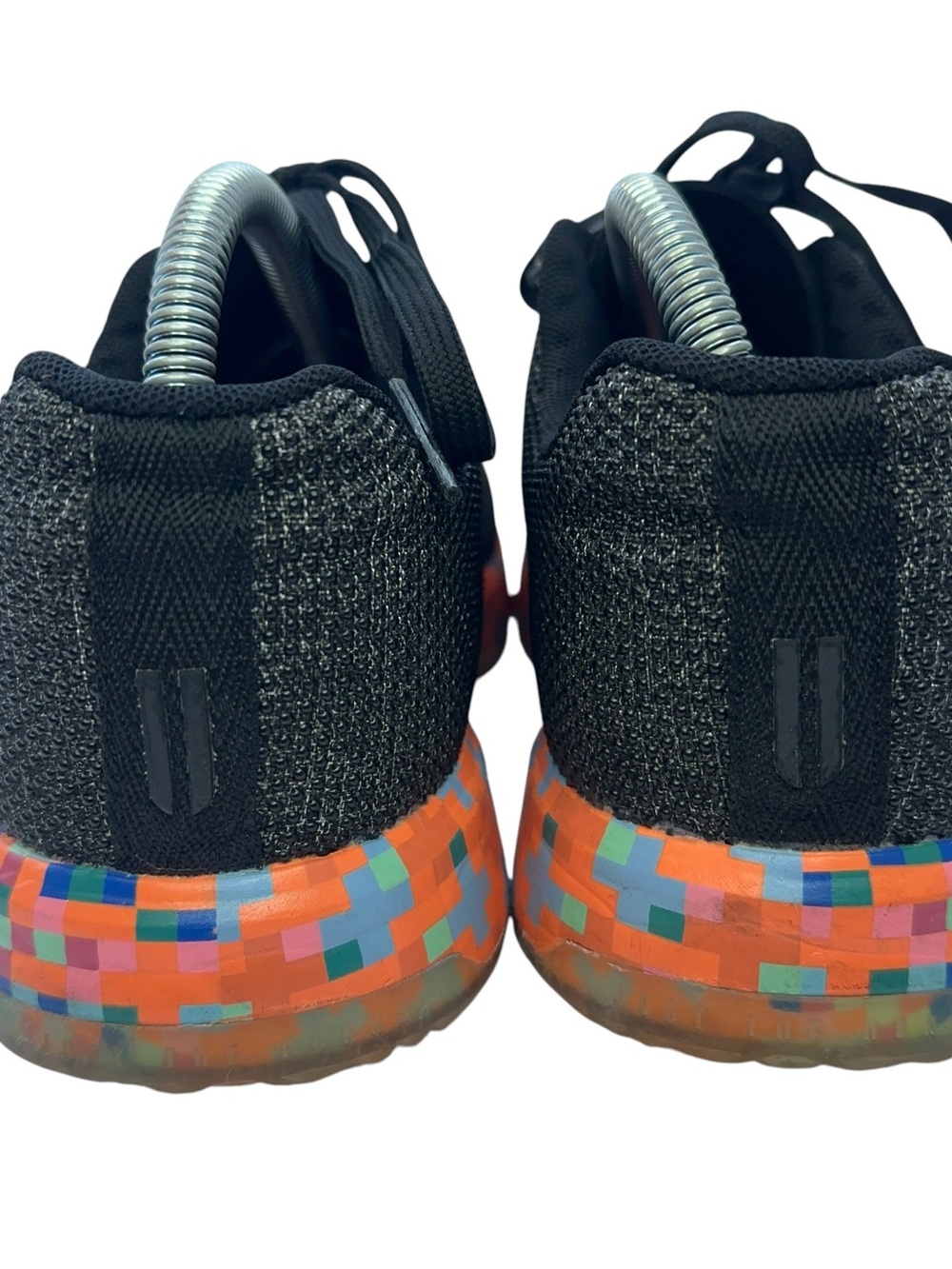 Nobull Outwork Shoes Gym Workout Gum Bottom Pixel Black Mens 7.5 Womens 9 - Picture 3 of 8